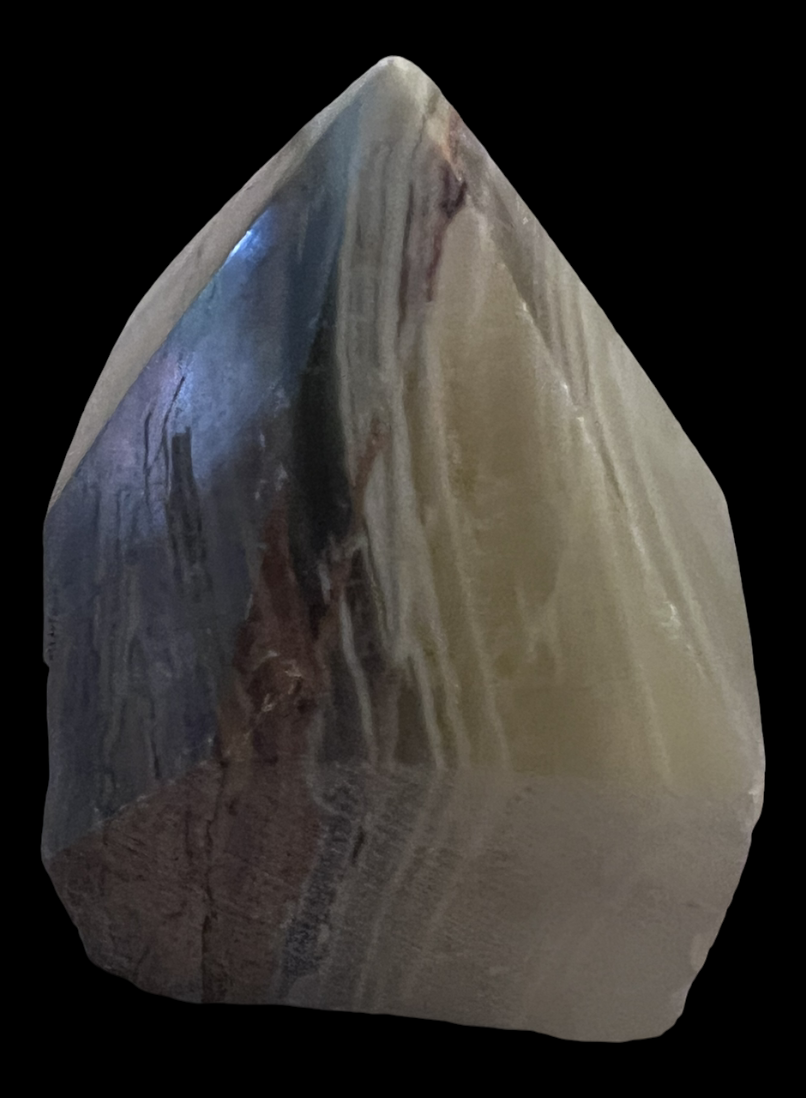 Onyx Natural Crystal Point or Flame (1pc)