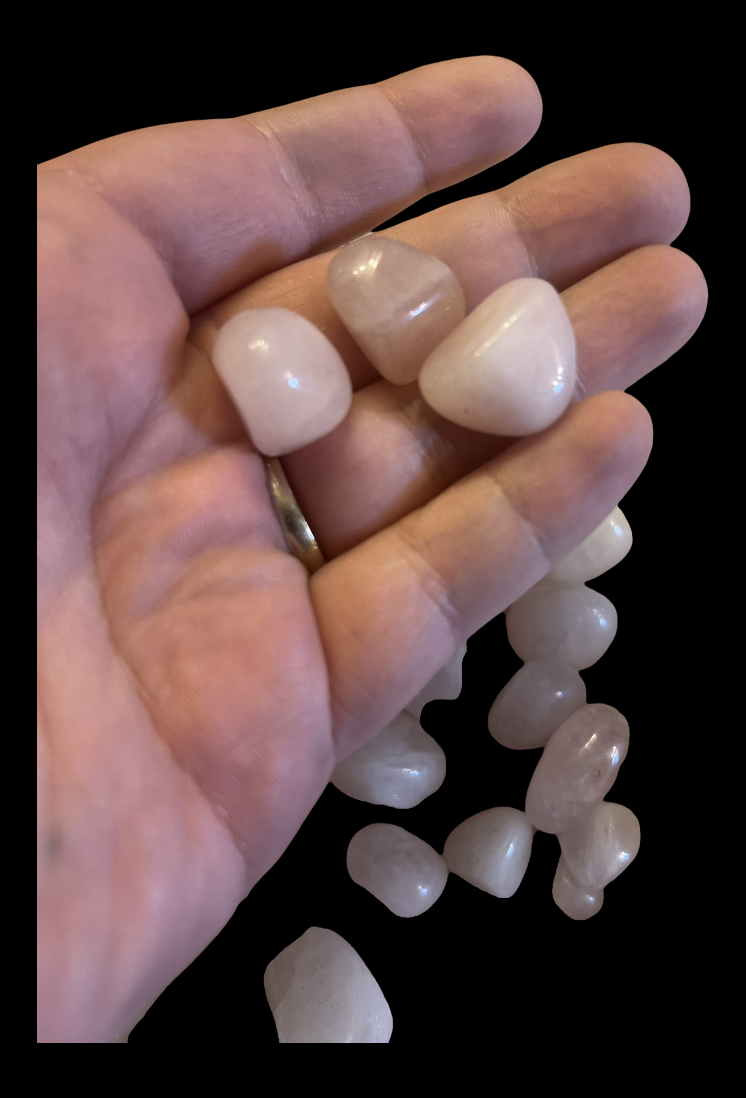 Rose Quartz Tumbles (5pcs)