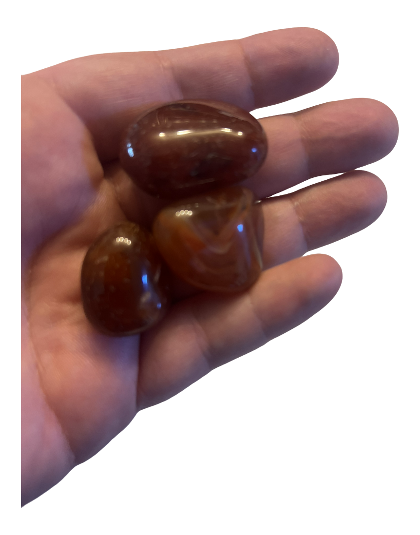 Carnelian Natural Crystal (1pcs) 
