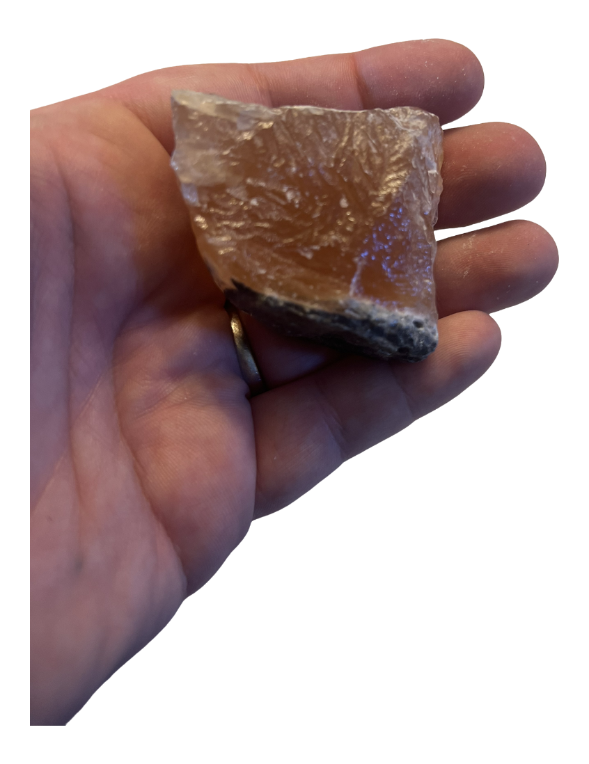 Calcite Natural Crystal (Honey)(1pc)