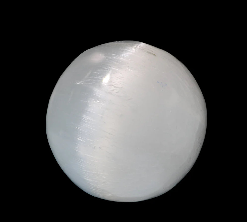Selenite Spheres Natural Crystals (1pc)