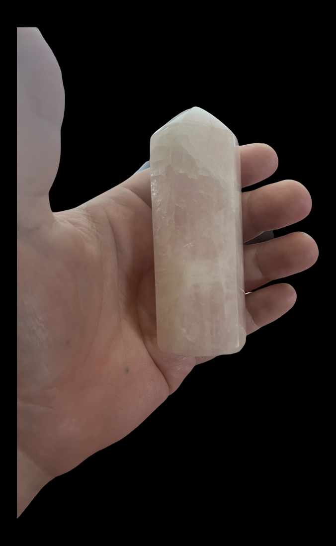 Rose quartz towers(1pc)