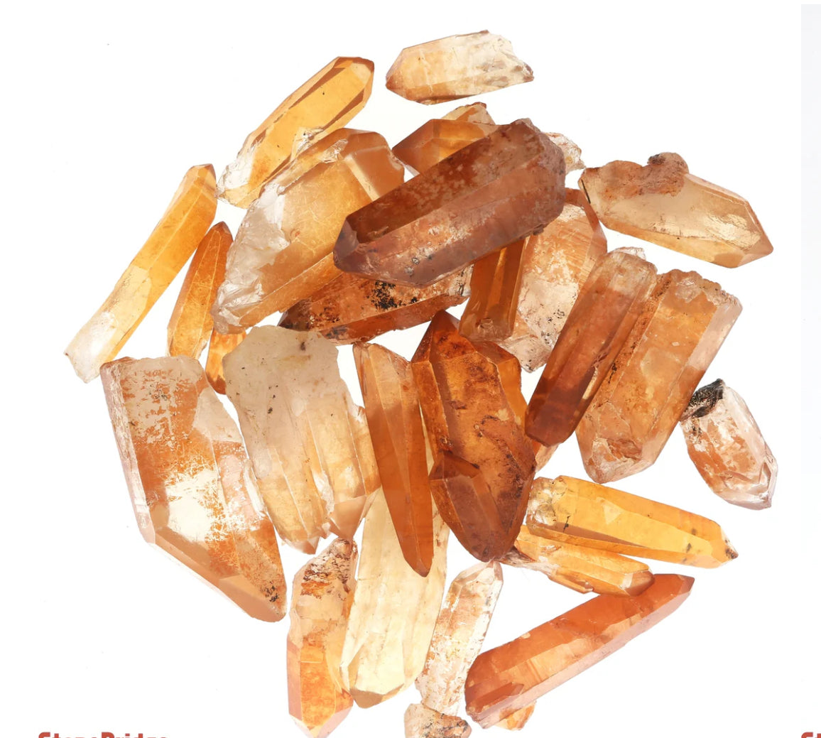 Tangerine Quartz Natural Crystal (Large)(1pc)