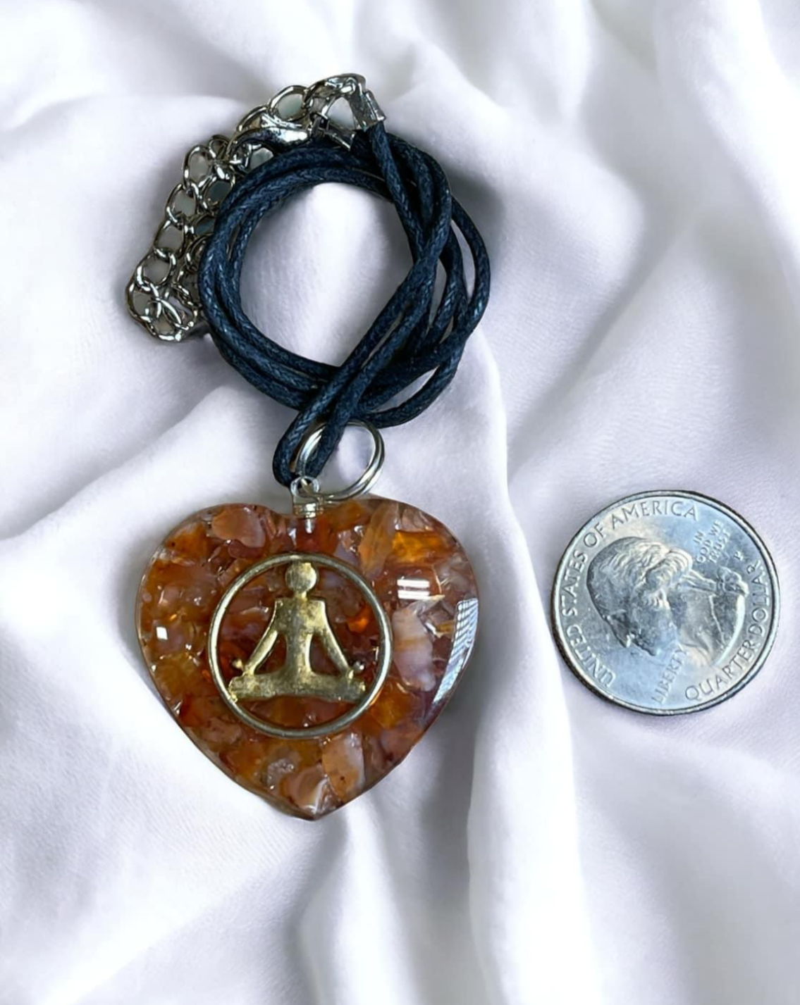 Organite Natural Crystal Neckless ( Random Pick) (1pc)