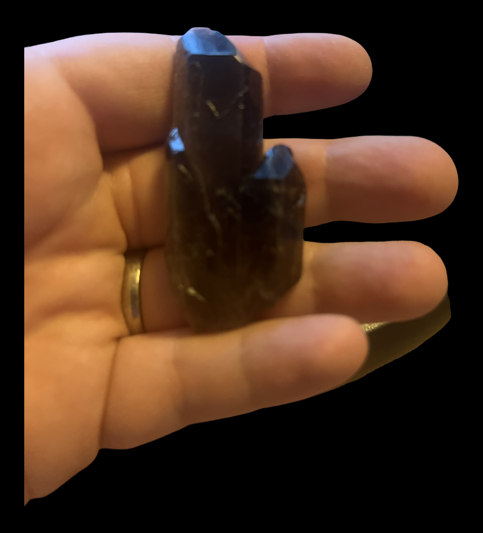 Smoky Quartz Natural Crystal Points (Large)(1pc)