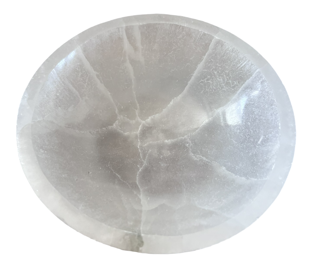 Selenite bowl Natural Crystal(1pc)