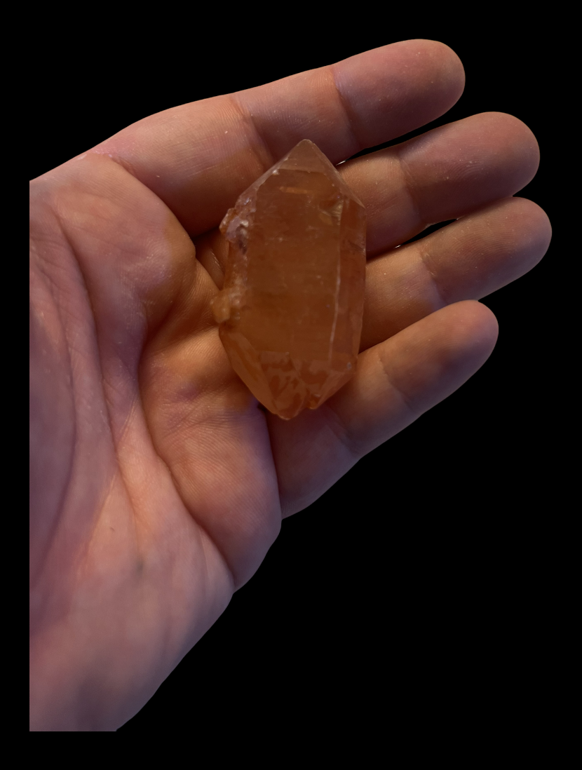 Tangerine Quartz Natural Crystal (Large)(1pc)