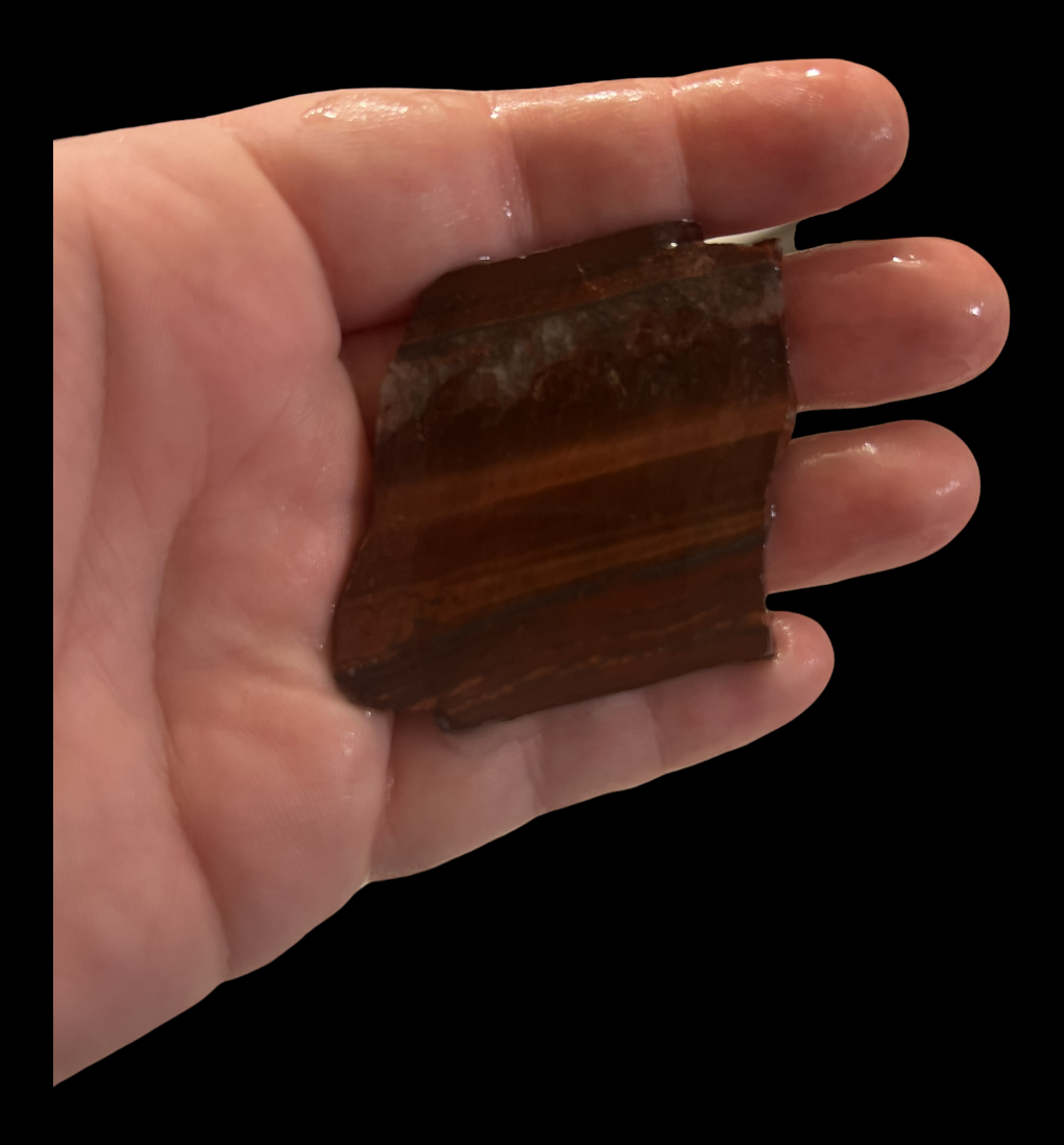 Red tigers eye natural crystal (1pcs)