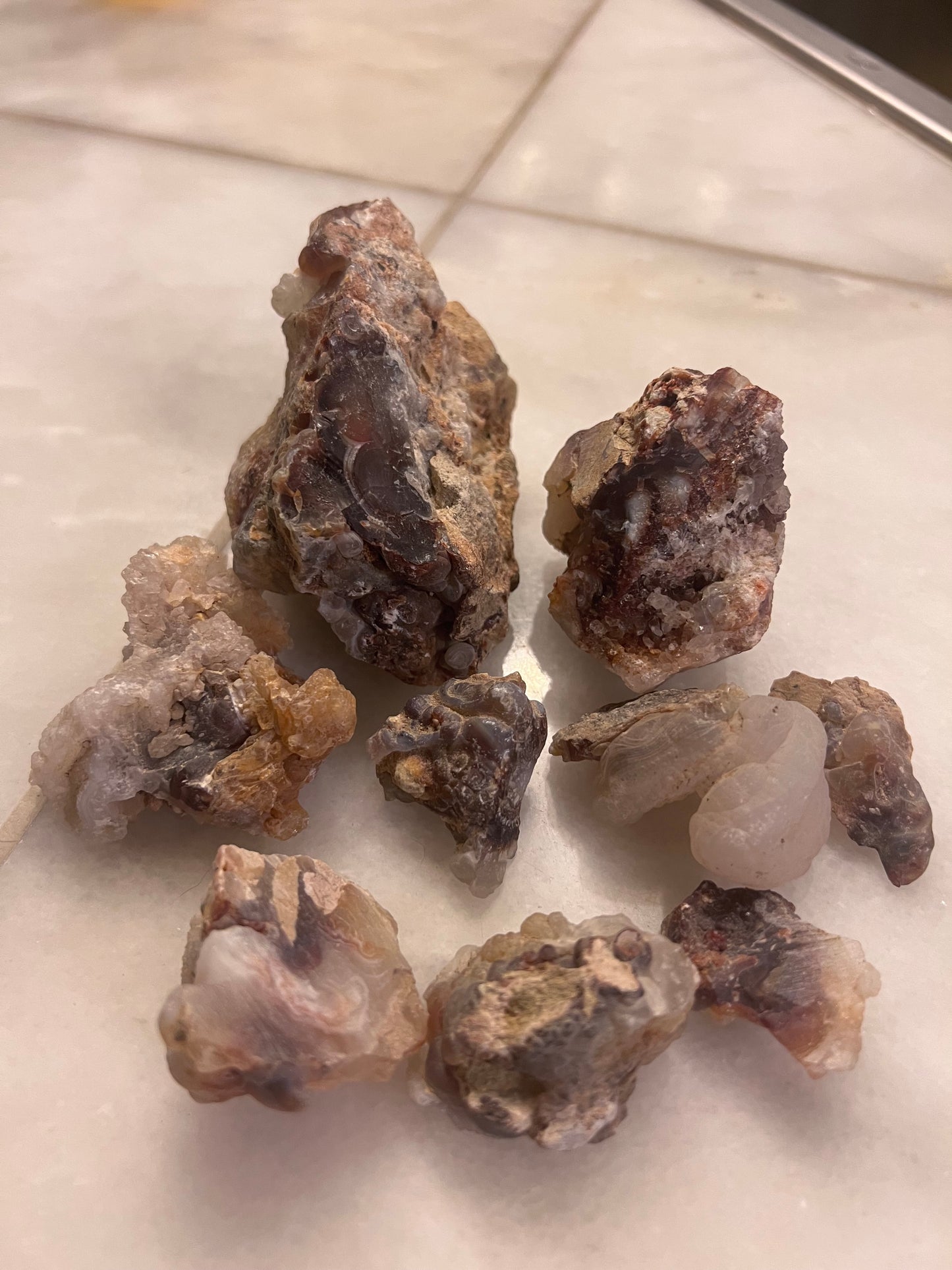 Fire Agate Natural Crystal (Whole lot)