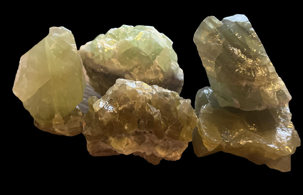 Green Calcite Natural Crystal (1pc)