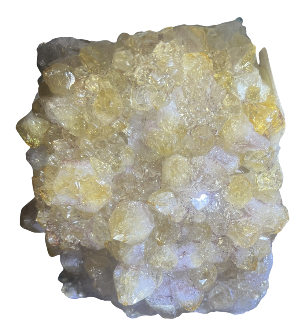 Citrine Druze Natural Crystal (1pc)