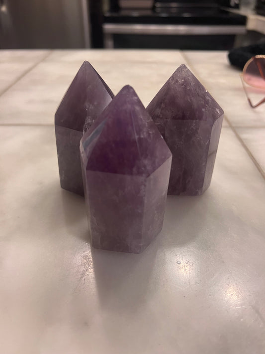 Ammy points natural crystal (1pc)(Medium)