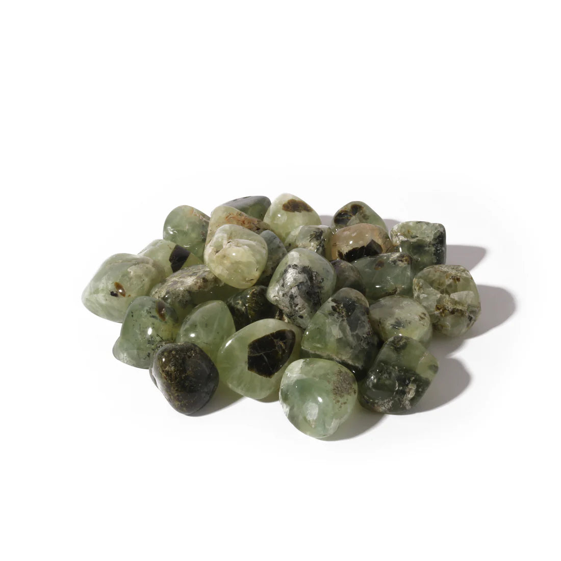 Prehnite Natural Crystal Tumbled (5pc)