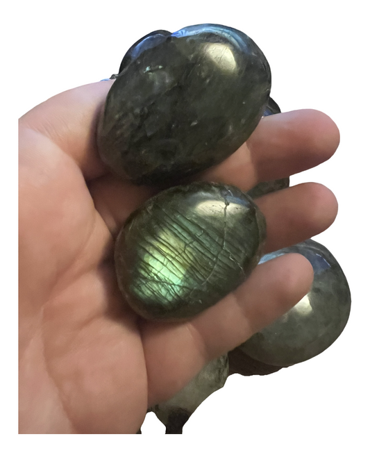 Labradorite Palm stone (Small) (1pc)