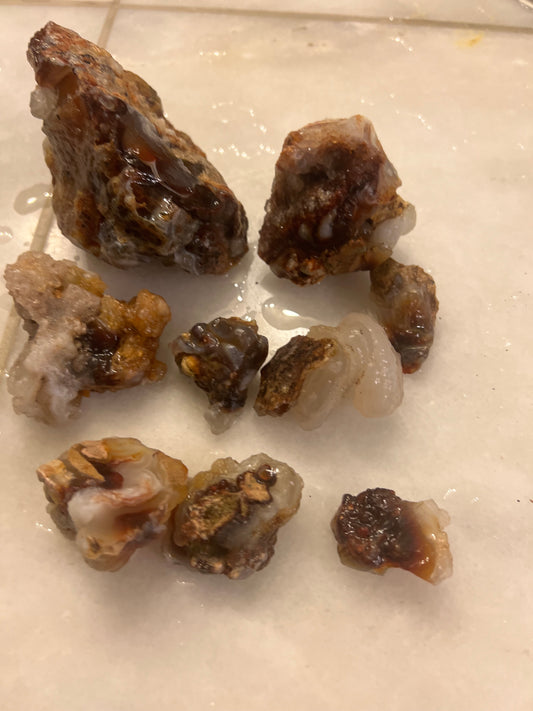 Fire Agate Natural Crystal (Whole lot)