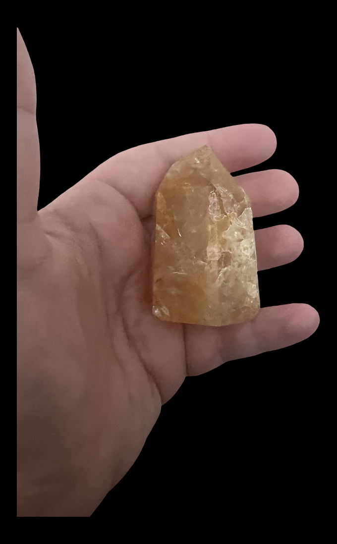 Golden Healer Natural Crystal Tower (1pc)