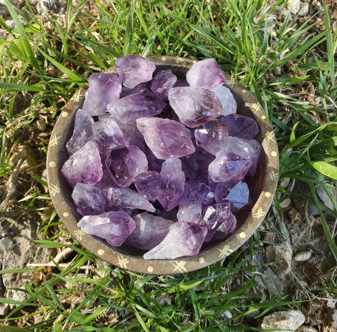 Amethyst points (larger)(1pc)