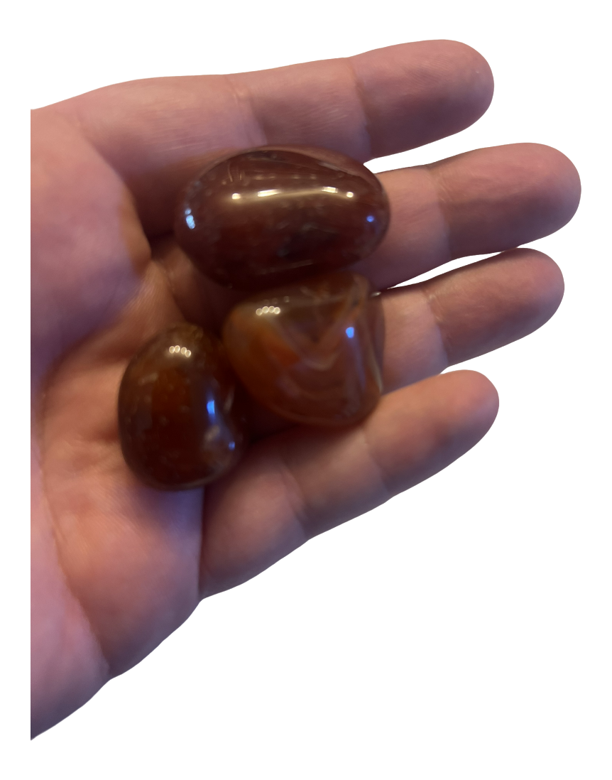 Carnelian Natural Crystal (1pcs) ￼