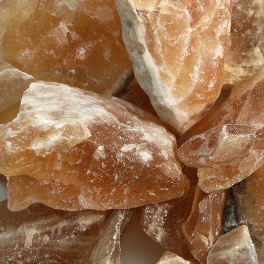 Calcite Natural Crystal (Honey)(1pc)￼