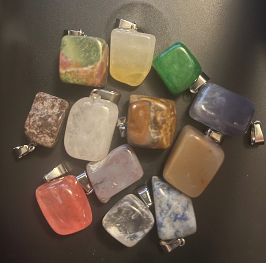 Natural Crystal (12pc) (W/Hangers)